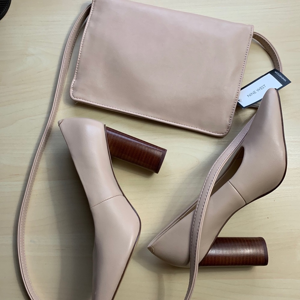 Nine West Spring Sprang xbody bag with  shoes - Picture 3 of 6
